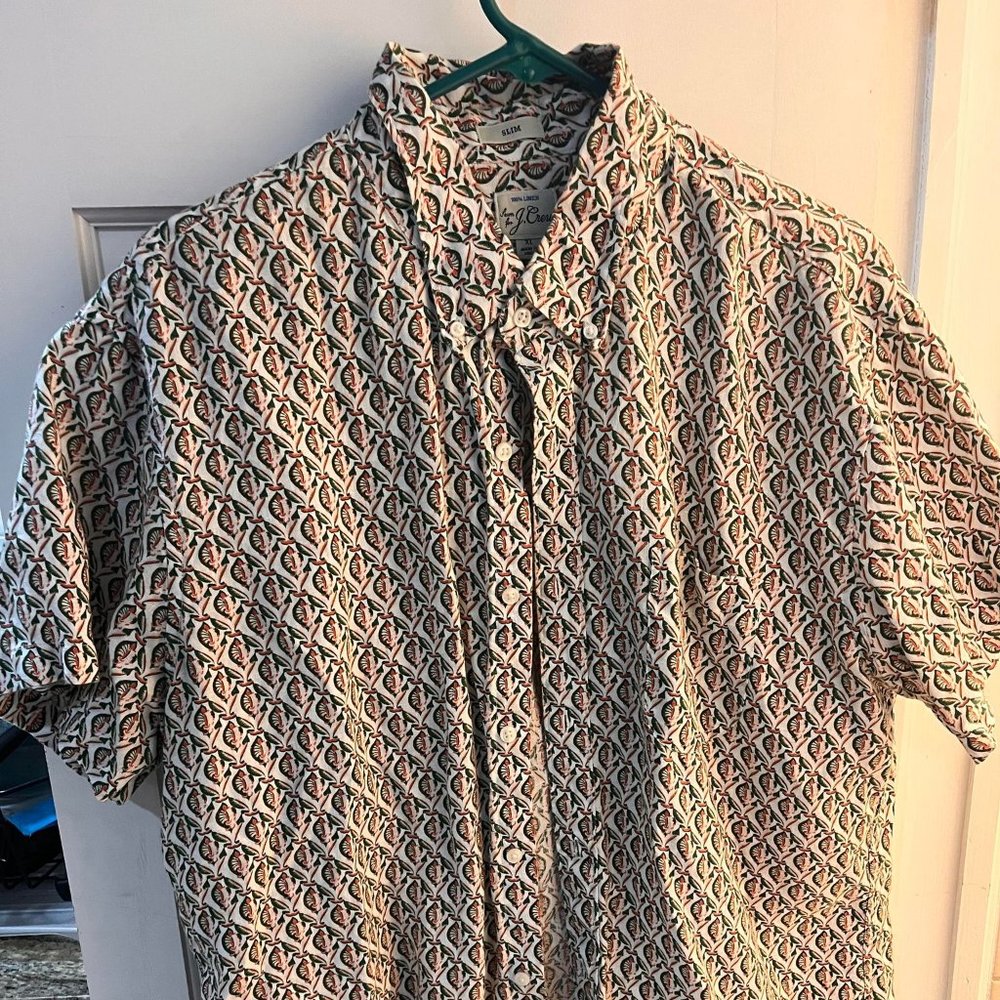 J. Crew Linen Button Down